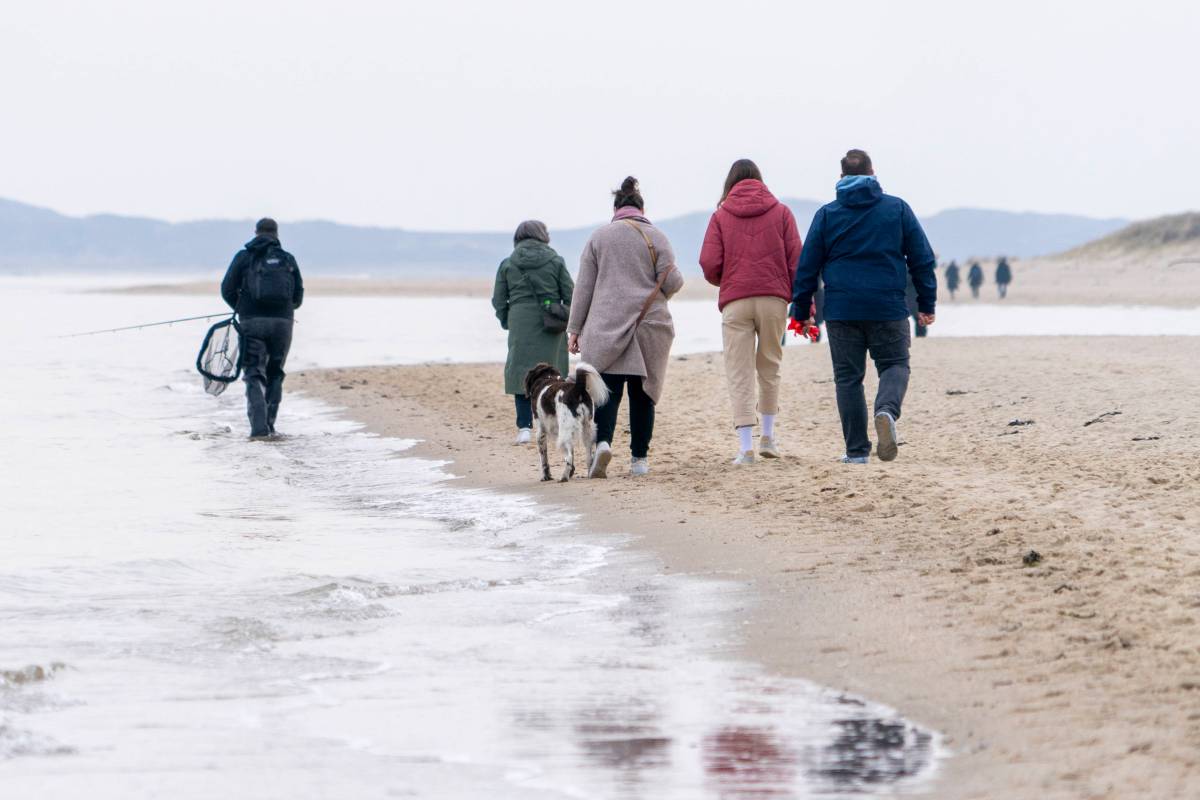 Strandspaziergang auf Sylt