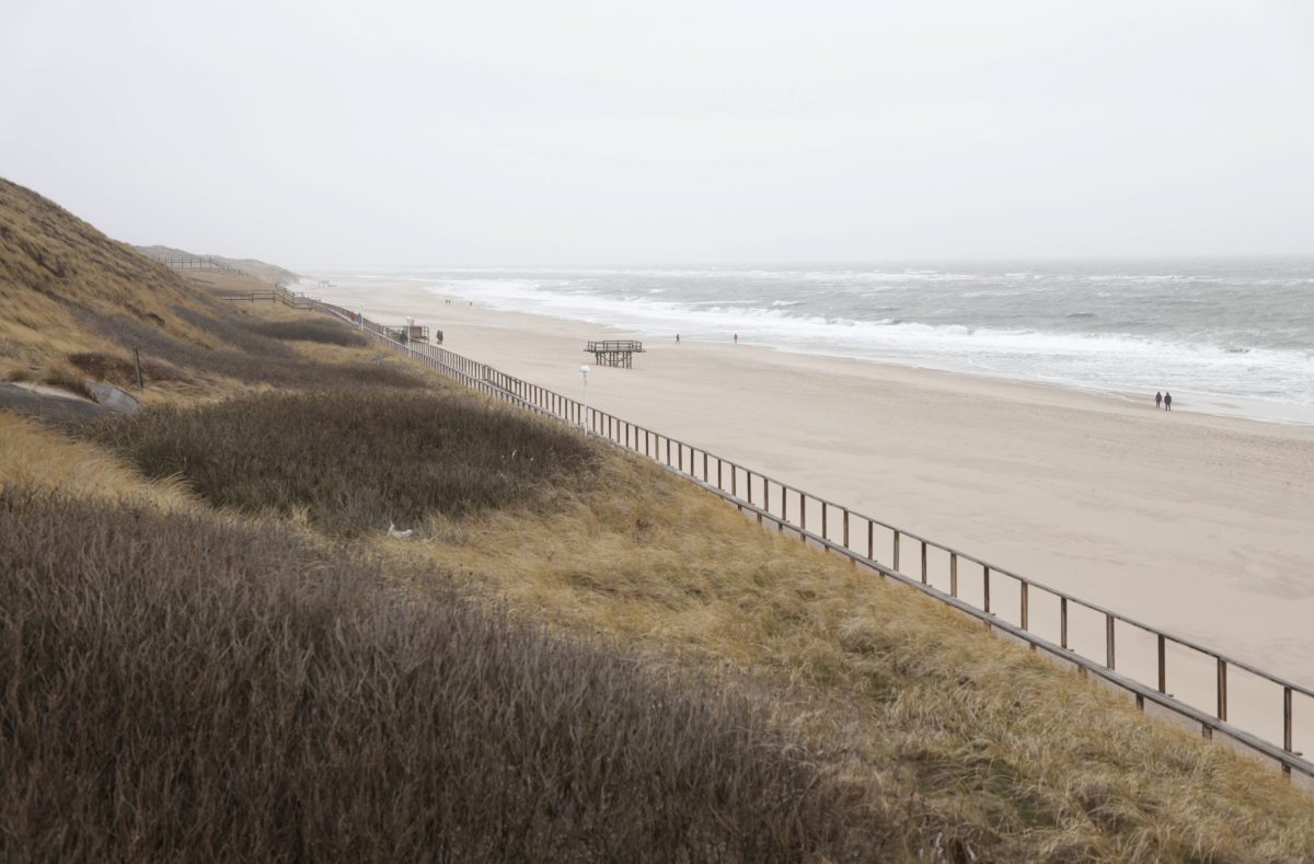 Der Strand auf Sylt.