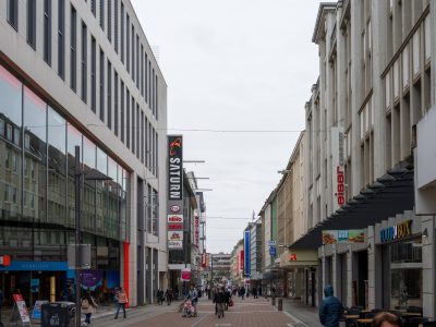 Die Kieler Innenstadt um die Holstenstraße
