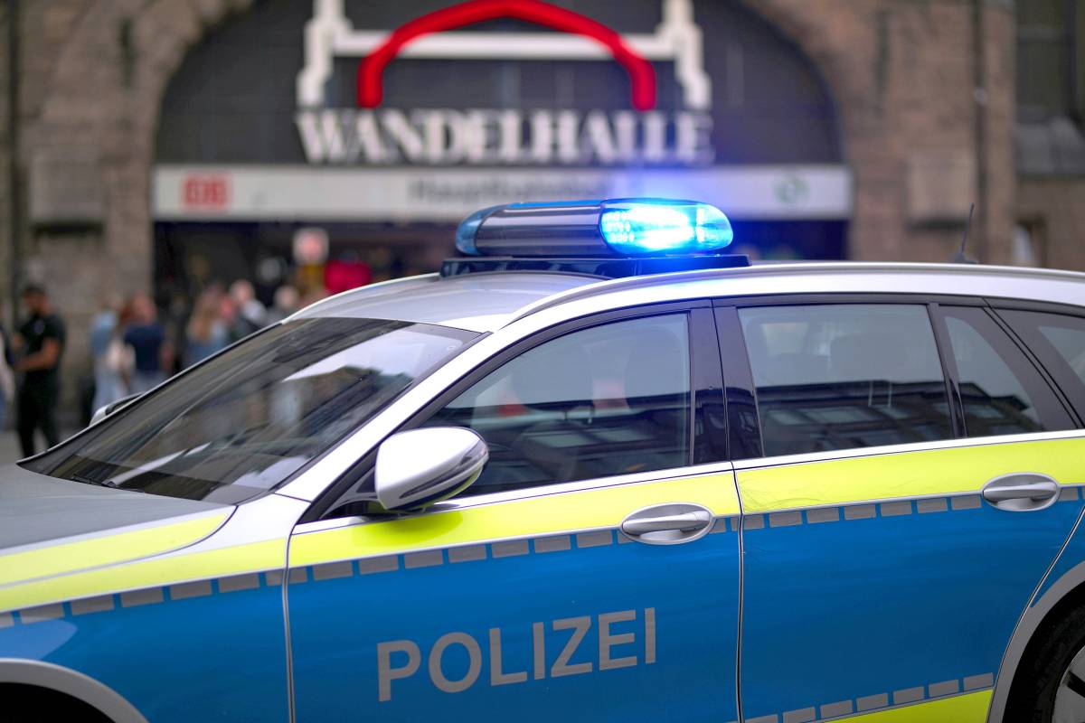 Polizei in Hamburg.