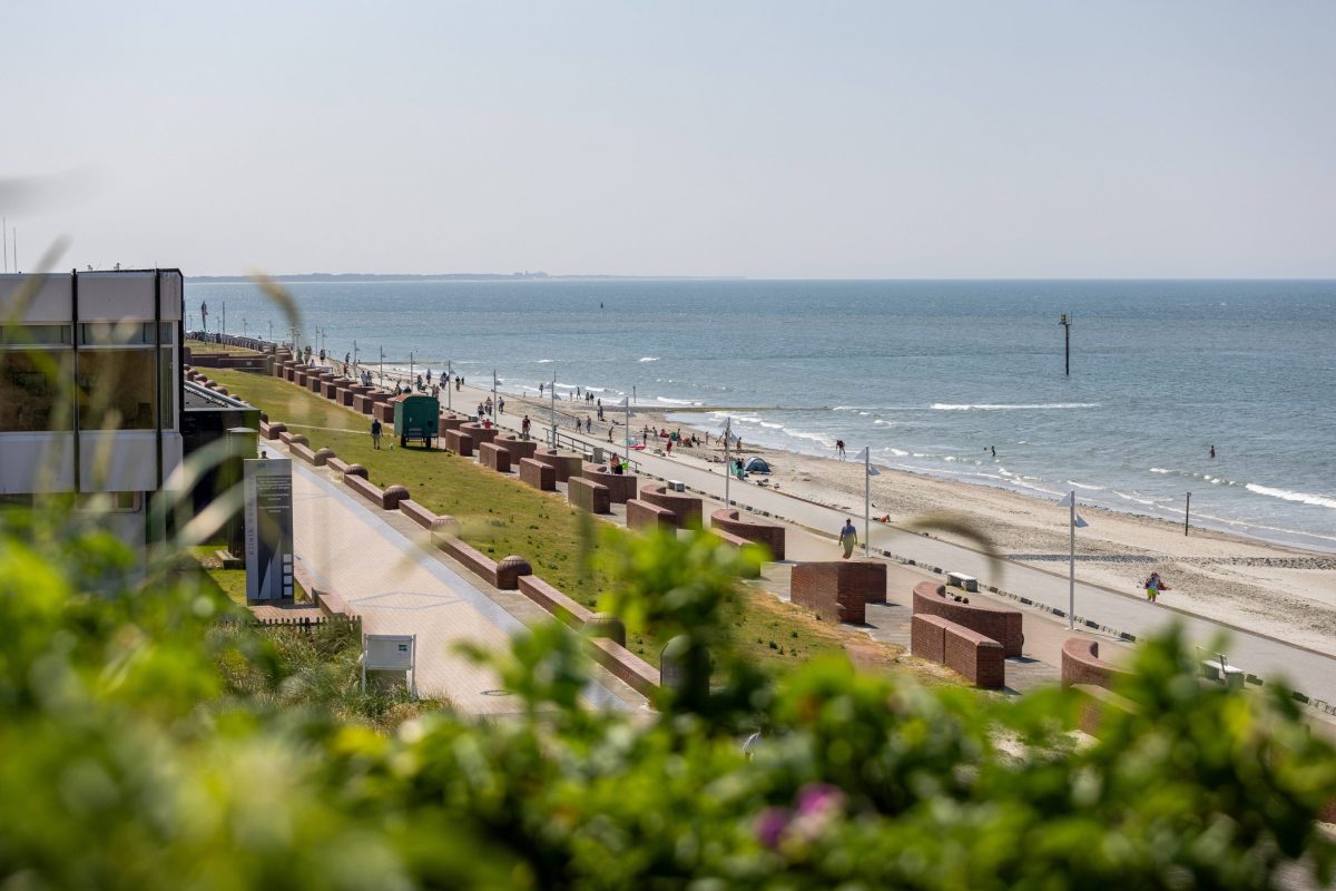 Der Strand auf der Nordsee-Insel Norderney.