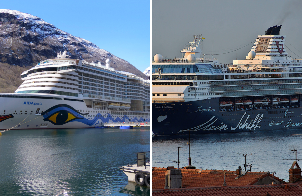 Schiffe der Aida und 