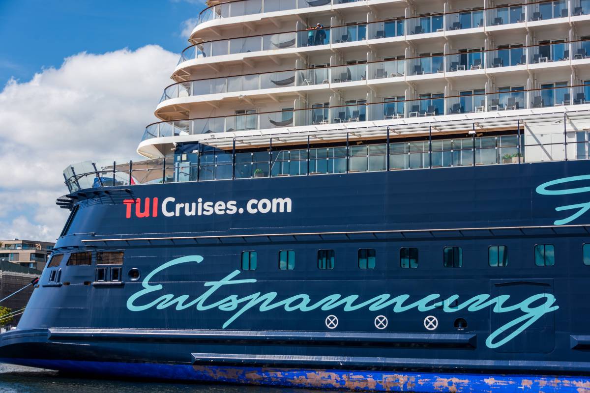 Der neue Schiffsname von „Mein Schiff