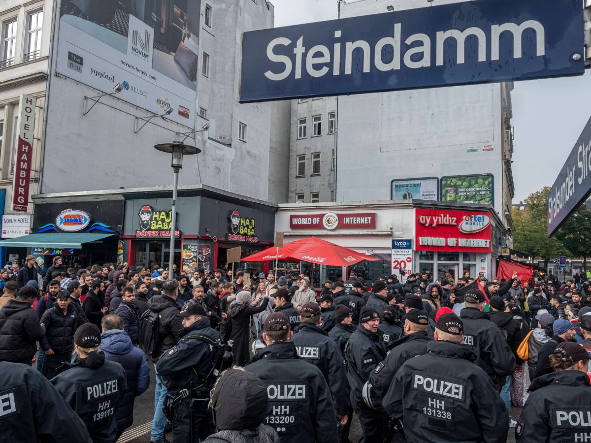 Pro-Palästina Demonstration in Hamburg mit Folgen für die Veranstalter.