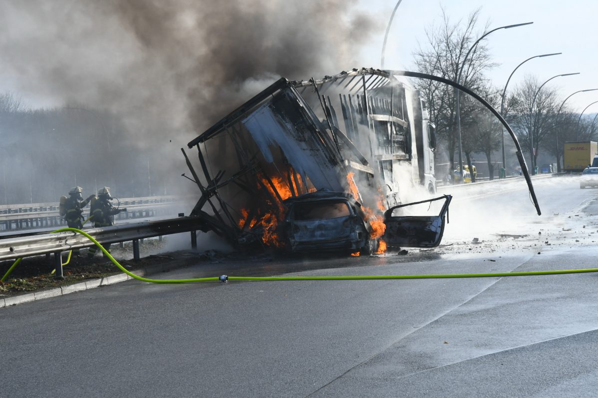 A7 bei Hamburg