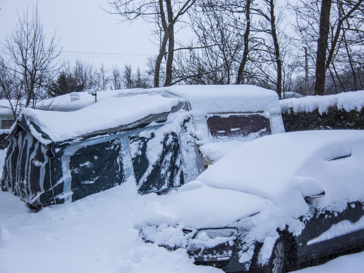 Camping im Winter: Der Erfolg hängt an der richtigen Heizung.