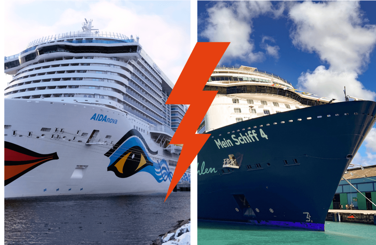 Streit zwischen Aida und "Mein Schiff"-Liebhabern!