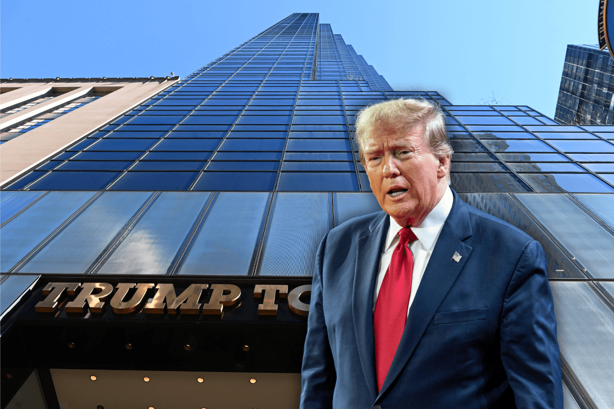 Durch seine Millionenstrafe könnte Trump seinen "Trump Tower" verlieren.