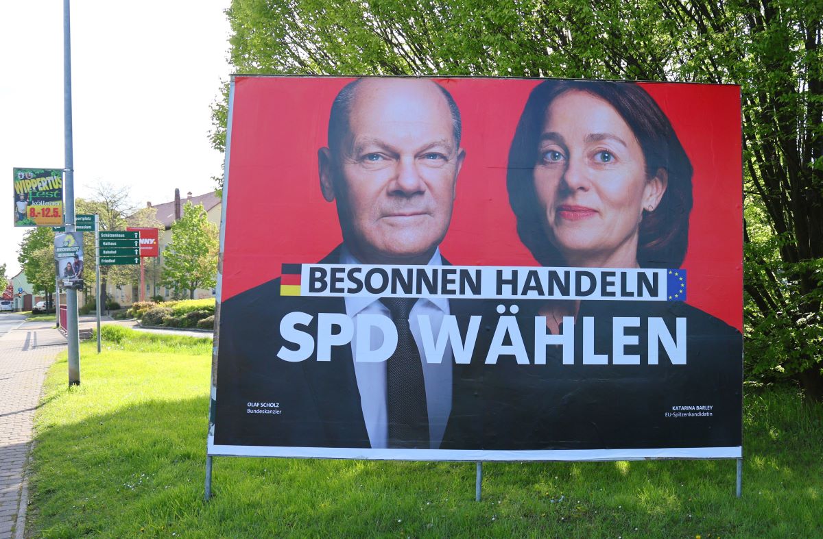 Für die Europawahl nahm die SPD der CDU die Internetadresse weg.
