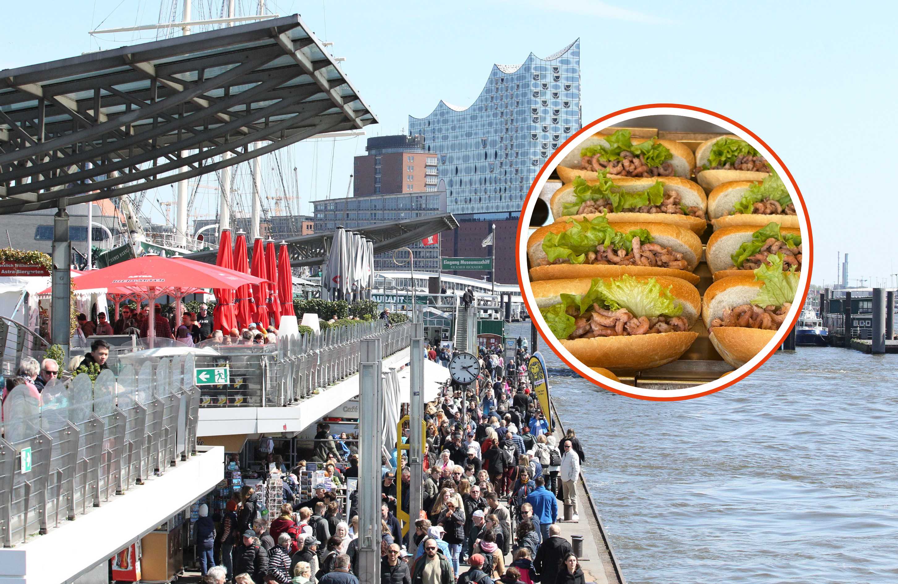 Hamburg: Fischbrötchen-Wucher am Hafen! Betreiber packt aus - moin.de