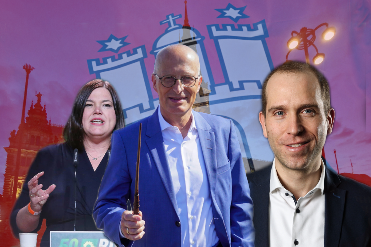 Bürgerschaftswahl in Hamburg.