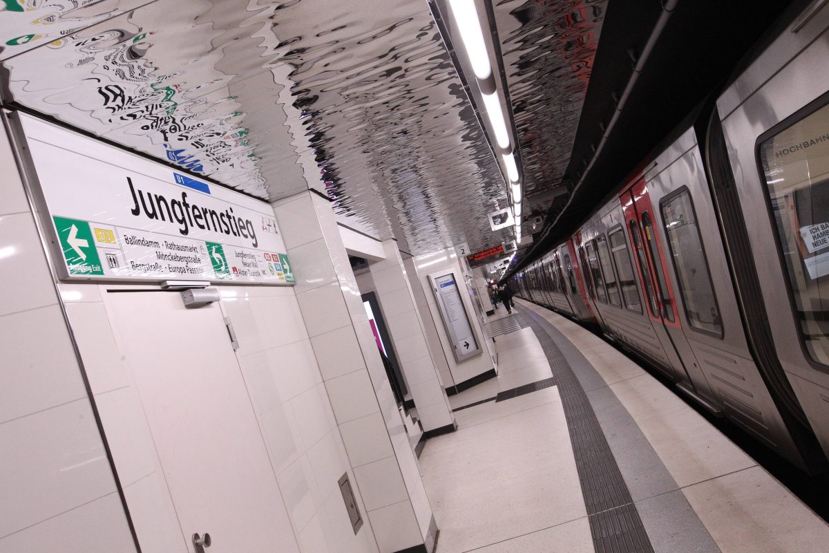 HVV-Haltestelle U5 am Jungfernstieg entfällt