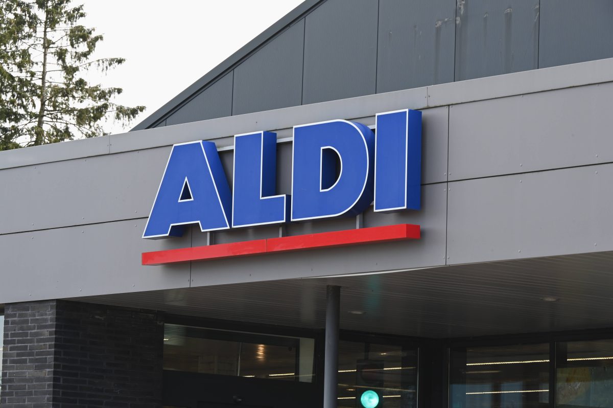 Eine Aldi-Filiale, Symbolbild