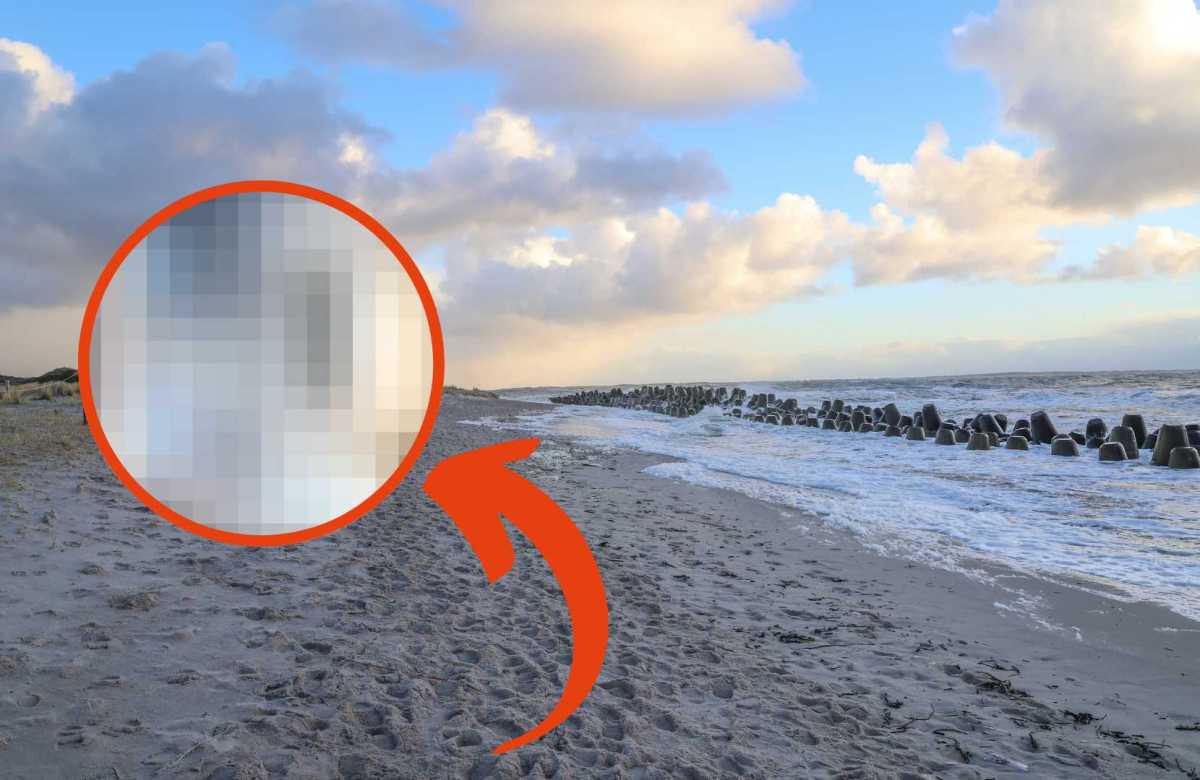 Der Strand von Sylt.