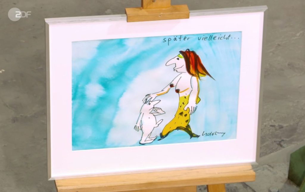 „Peinliches“ UdoLindenbergBild bei „Bares für Rares“ Preis