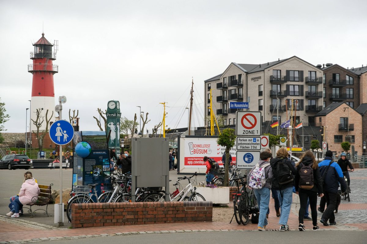 Büsum an der Nordsee.