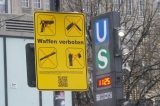 Eine Waffenverbotszone in Hamburg.