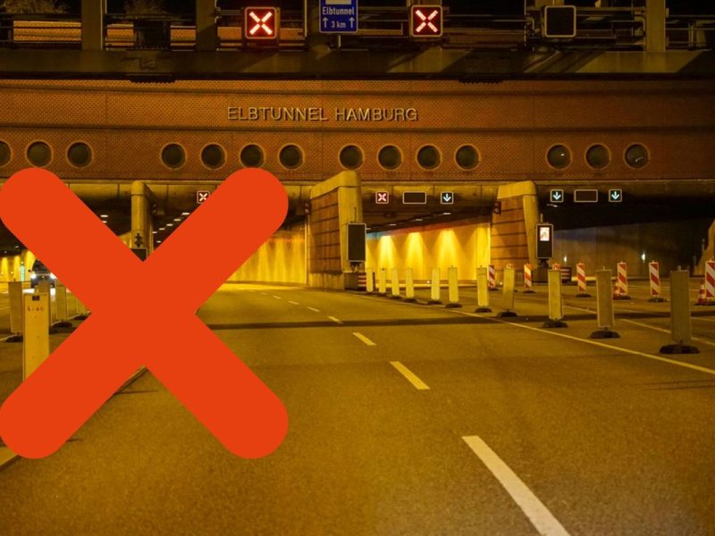 Elbtunnel in Hamburg: Aufgepasst! Hier ist jetzt alles dicht