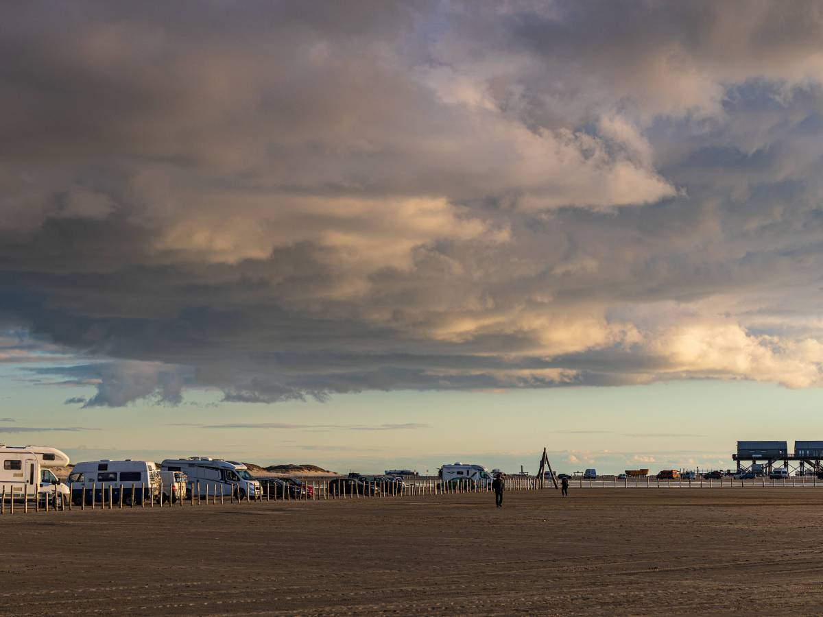 Campingplatz am Strand