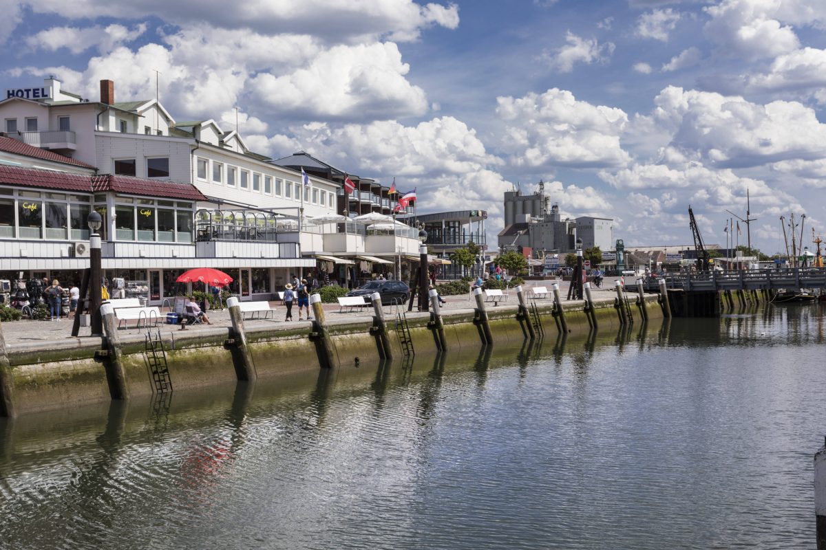 Der Hafen von Büsum.