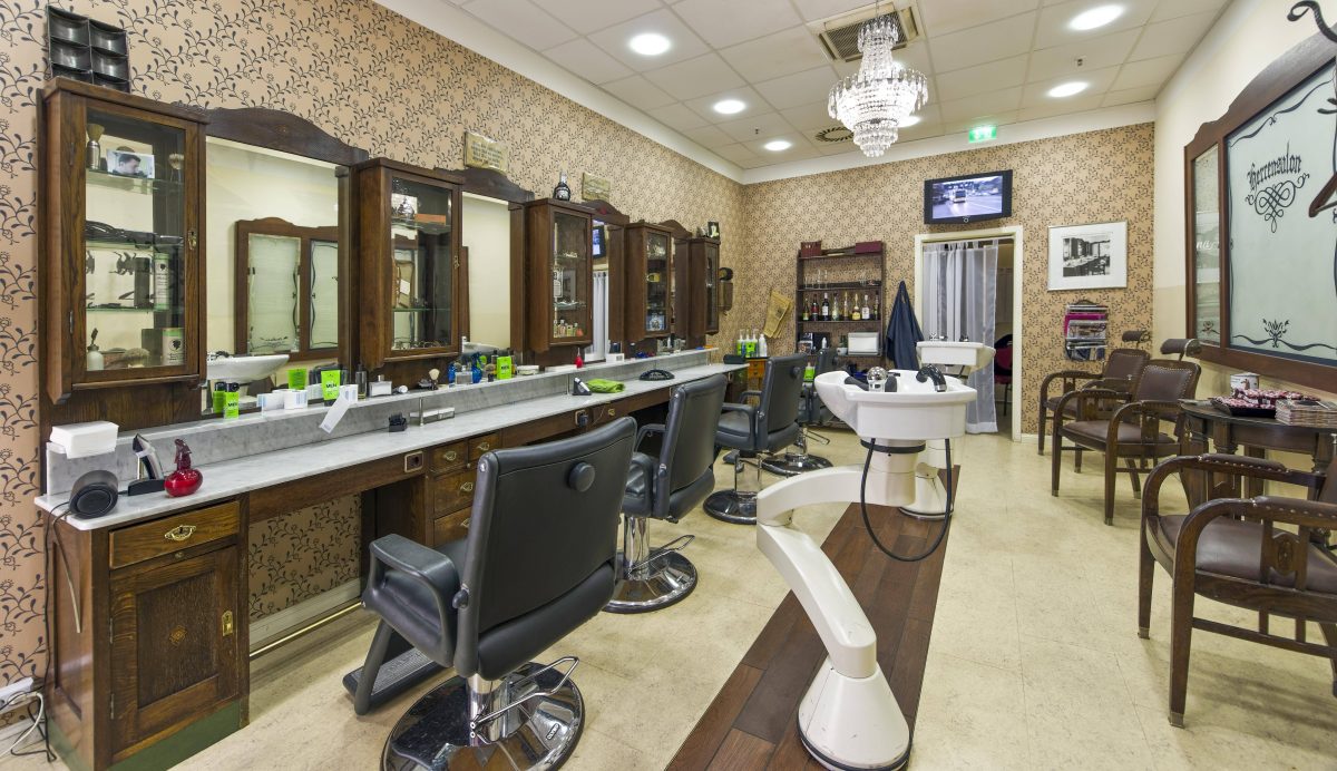 Ein Barbershop in Hamburg, Symbolbild