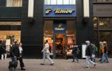 Die Tchibo-Filiale in der Spitalerstraße.