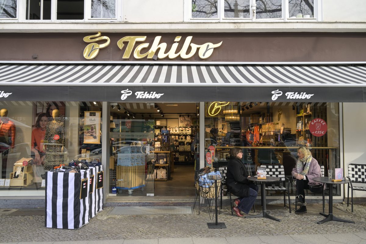 Eine Tchibo-Filiale.