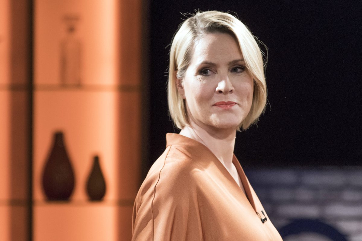 Judith Rakers, Moderatorin.