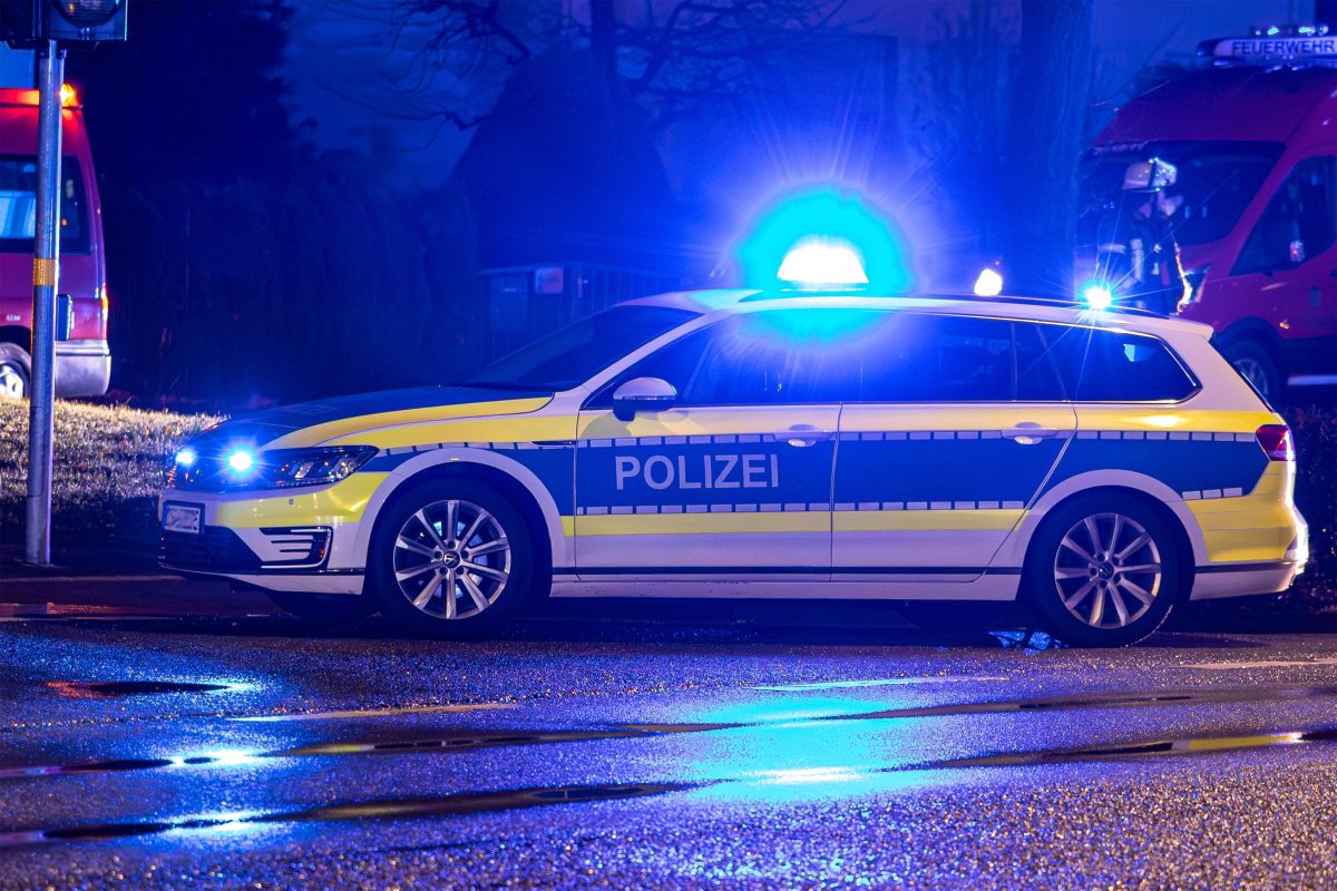 Ein Fahrzeug der Polizei (Symbolbild).