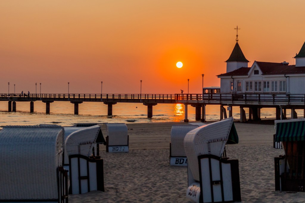 Sonnenuntergang am Strand