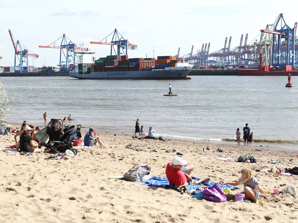 Elbstrand in Hamburg