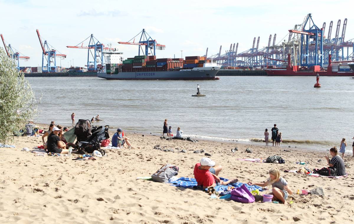 Elbstrand in Hamburg