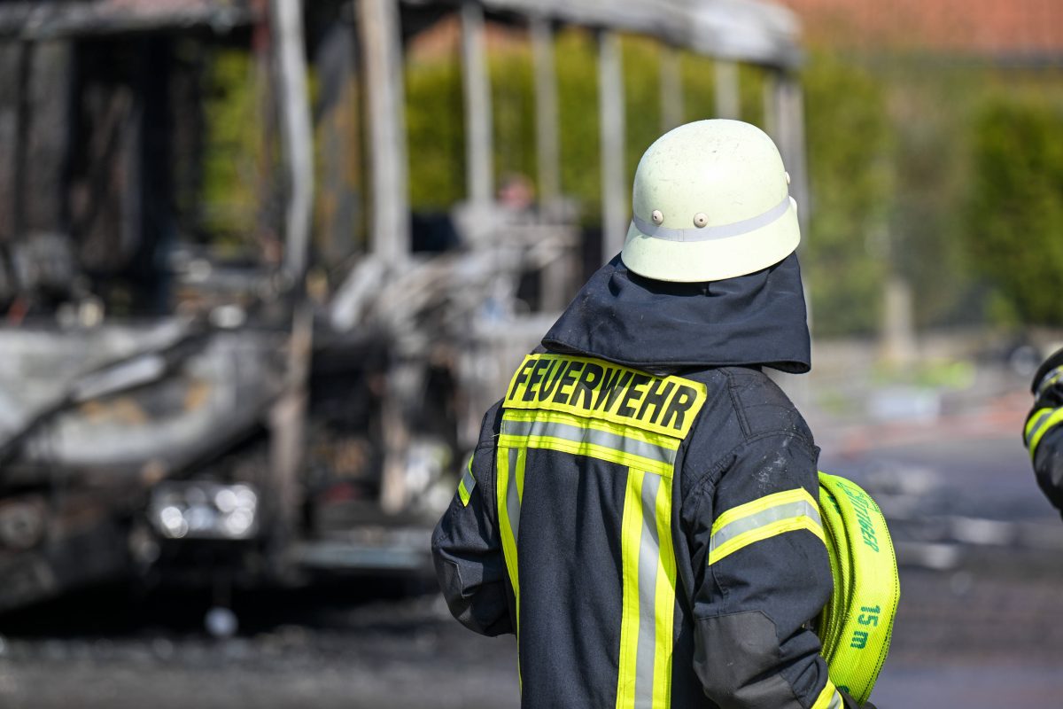 Brand an der Nordsee (Symbolbild)