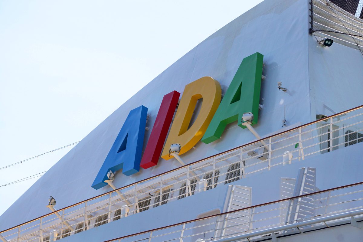 Ein Aida-Schiff.