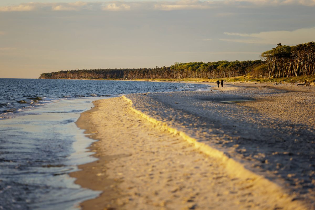 Ein Strand an der Ostsee (Symbolbild)