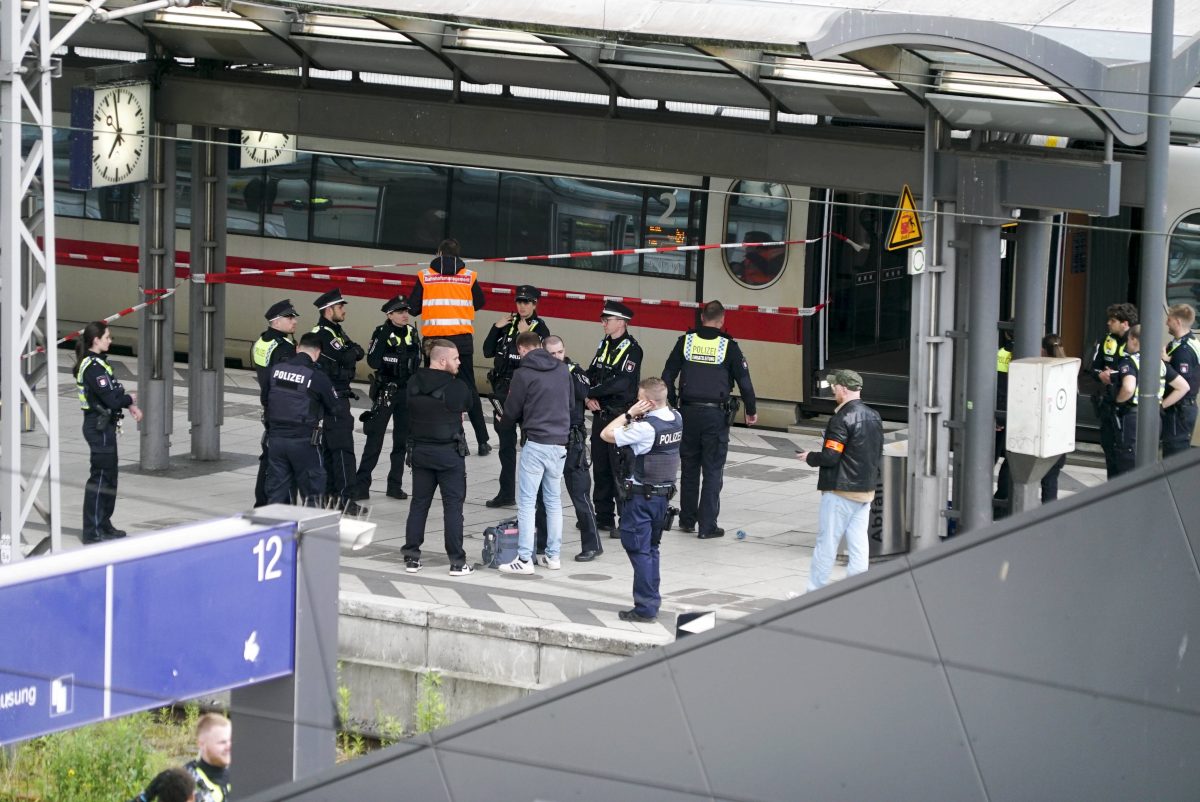 Messer-Attacke am Hauptbahnhof in Hamburg.