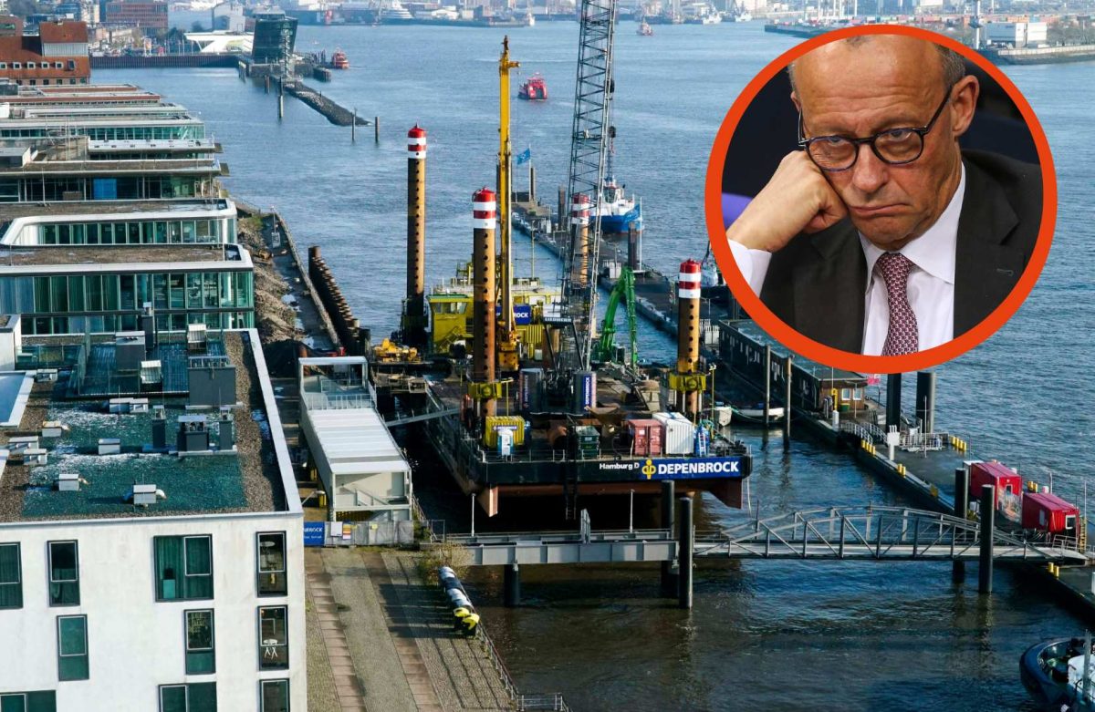 Dieser Hafen in Hamburg könnte Merz Probleme machen.