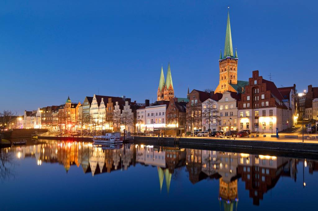 Blick in die Lübecker Altstadt