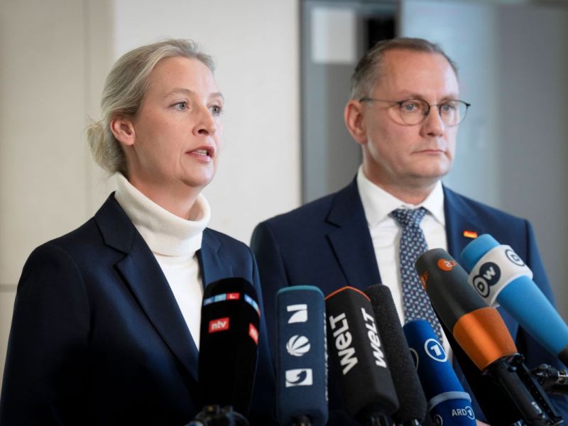 AfD: Dickes Extra! Weidel und Chrupalla heben eigene Gehälter an