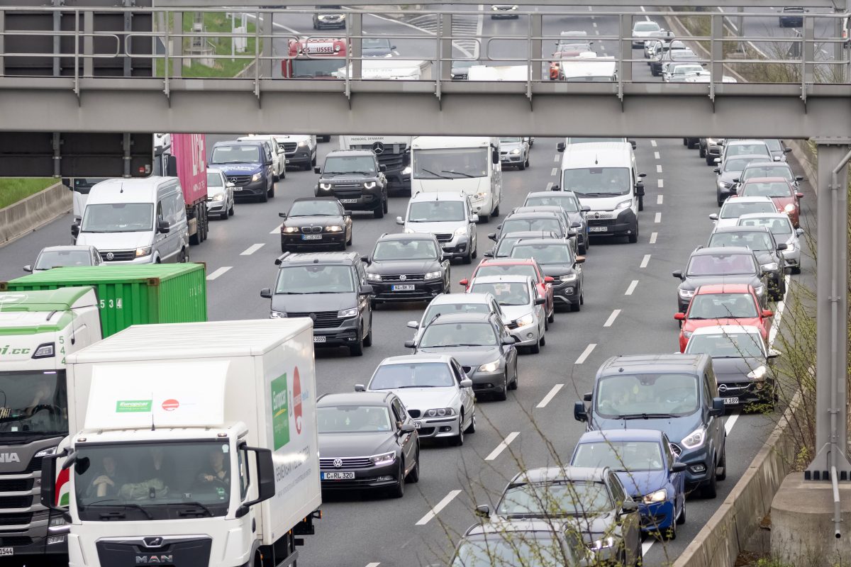 Stau in Hamburg (Symbolbild).