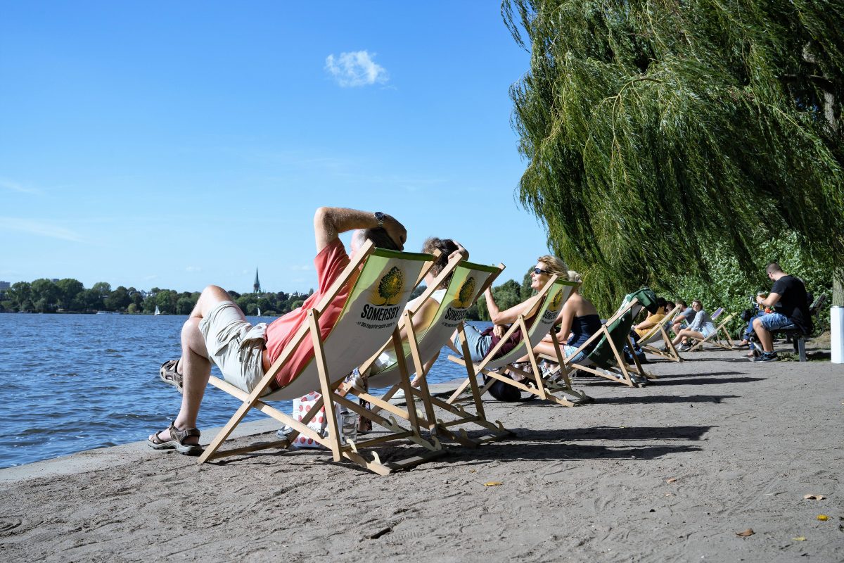 Das Wetter im Norden wird bald richtig heiß (Symbolbild)