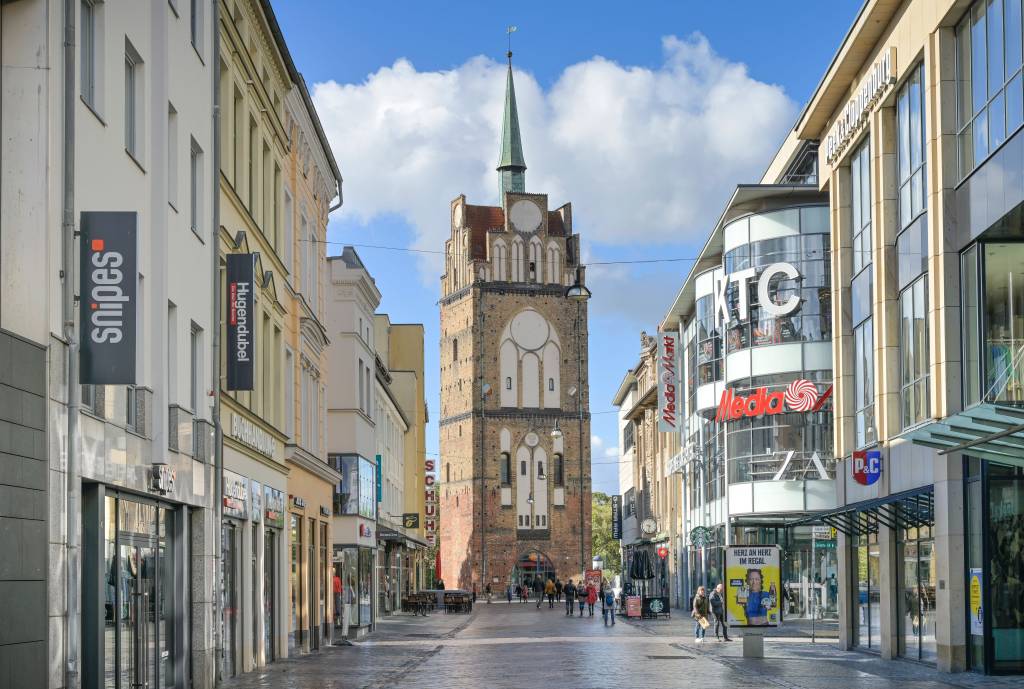 Kröpeliner Tor in der Innenstadt