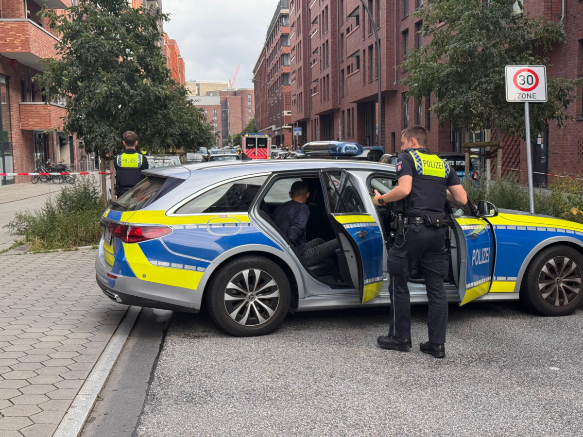 Verlobungsfeier in Hamburg-Hammerbrook eskaliert.