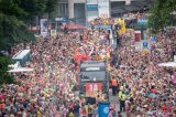 Der Schlagermove 2024 in Hamburg.