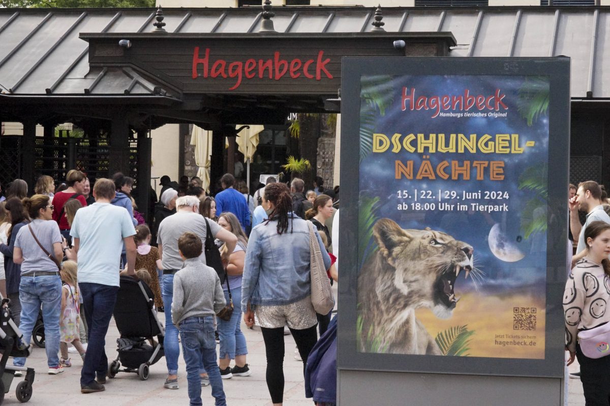 Der Tierpark Hagenbeck.