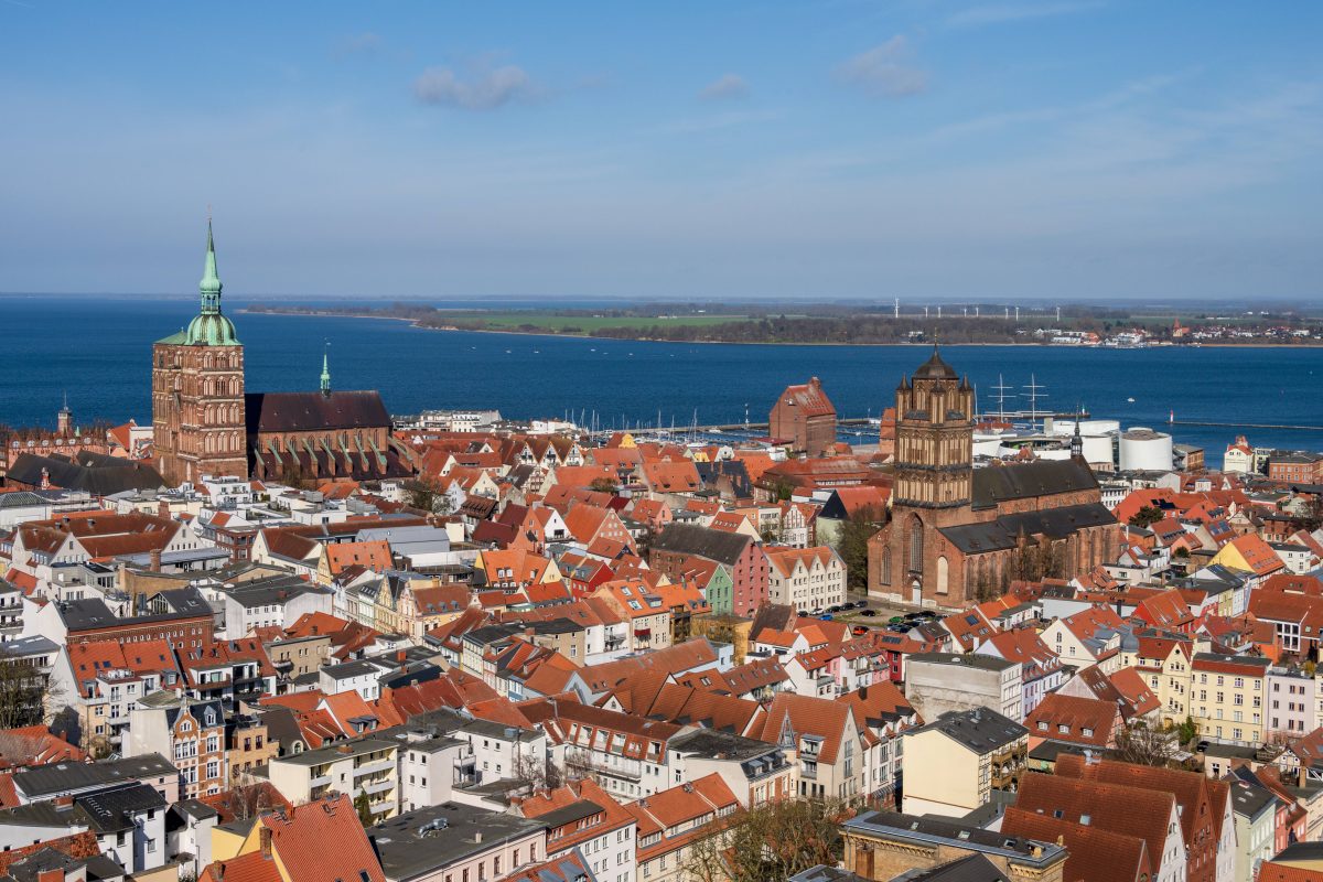 Stralsund an der Ostsee.