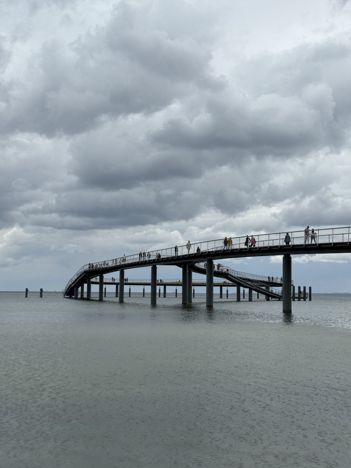 Die neue Seebrücke am Timmendorfer Strand.