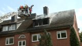 Brand in Hamburg-Alsterdorf.